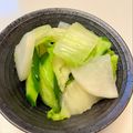 azbjbn's cooksnap of when they made 野菜消費✨ポリ袋に入れるだけ簡単♪浅漬け.