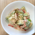 かしゅかしゅん's cooksnap of when they made アボカドとカニカマのわさびマヨ.