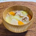 コムギ大好き's cooksnap of when they made 白菜と大根の具だくさんおかずみそ汁.