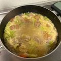 まゅさん's cooksnap of when they made 満腹！シーチキンの具沢山おみそ汁.