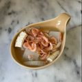 ナピト's cooksnap of when they made 冬瓜と油揚げのお味噌汁.