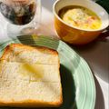 Ri→chan's cooksnap of when they made ☆きゃべつとベーコンのミルクスープ☆.