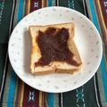 るんちゃん168's cooksnap of when they made はちみつバター小倉トースト.