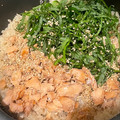 nktちこ's cooksnap of when they made 我が家の定番・鮭と大葉の炊き込みご飯.
