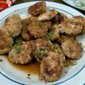 クック5CK3RO☆'s cooksnap of when they made 水切りなしでふわふわ♪　豆腐入り鶏つくね.