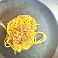 きしうま's cooksnap of when they made ニンニクと卵のパスタ.