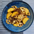 ひなあいりグランマ's cooksnap of when they made 牛肉とさつまいもの生姜風味炒め.