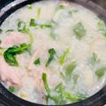 料理男子部🍻's cooksnap of when they made 圧力鍋で簡単！サムゲタン風七草がゆ.