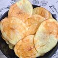 うーさき's cooksnap of when they made レンジで簡単☆基本のポテトチップス塩.