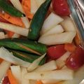 あゆたっくん's cooksnap of when they made レンジで簡単！オクラと大根のカレーマリネ.