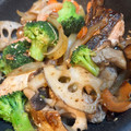 あべり's cooksnap of when they made フライパンで作る鮭のアクアパッツァ.