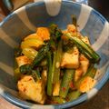 こうせい(=ﾟωﾟ)ﾉ's cooksnap of when they made 小松菜と厚揚げ豆腐のガーリック煮.