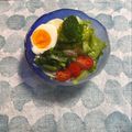 yesmama's cooksnap of when they made ☆にら・レタス・トマト☆スタミナサラダ.
