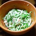 そのきょ's cooksnap of when they made キュウリの梅鰹和え.