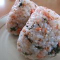 だああ's cooksnap of when they made ◎大葉と鮭のごまおにぎり.