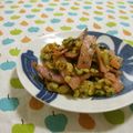 赤い電話's cooksnap of when they made おつまみに♡お弁当に♡簡単ハムマヨ炒め♡.