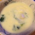 Dainty726's cooksnap of when they made ほたてとほうれん草のミルク煮.