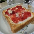 ぽっぽぺぺ's cooksnap of when they made ＊Wのチーズが美味！ジャムトースト＊.