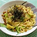 plus_m's cooksnap of when they made お手軽☆アボカド納豆さっぱりパスタ.