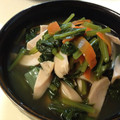 kurukurumin's cooksnap of when they made 簡単＊小松菜とソーセージのケチャソ炒め.