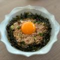 たべものにっき　tabemono's cooksnap of when they made 簡単一人飯♡豆板醤ご飯の納豆卵かけご飯♡.