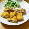 ちょこねむ's cooksnap of when they made ●ささみの梅しそチーズ巻きフライ●.
