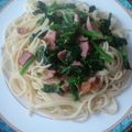 バウンド's cooksnap of when they made 菜の花のパスタ　春風と共に.