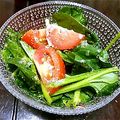 KANA206sw's cooksnap of when they made トマトとほうれん草のシンプルサラダ.