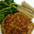 chakulan's cooksnap of when they made 黒豆ハンバーグ.