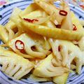 ゆきんこ☆彡's cooksnap of when they made 新タケノコのメンマ風ピリ辛炒め.
