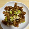 みるく大福's cooksnap of when they made 鶏皮おつまみ♡さっぱり甘酢焼き.