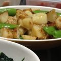 kuppy78's cooksnap of when they made ☆スナップエンドウとポテトの炒め☆.