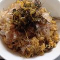 ★cherish★'s cooksnap of when they made 辛子高菜とアーモンドの香ばしチャーハン.