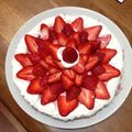 凛子♪'s cooksnap of when they made いちごのレアチーズタルト.