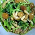 ナンうまい's cooksnap of when they made ホッとする味「三つ葉となめこの和えもの」.