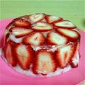 なちーず's cooksnap of when they made .。゜いちごの丘゜.。ヨーグルトムース.