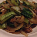 ゆきちょりん's cooksnap of when they made ★小松菜と新玉葱の豚コマ中華炒め★.
