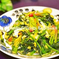 ruruchirin's cooksnap of when they made 母の味＊ホウレン草と卵の中華炒め＊.