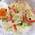 keiko！'s cooksnap of when they made キャベツとかにかまのサラダ.