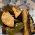 mantacarp's cooksnap of when they made 簡単♡茄子とピーマンの甘口煮びたし.