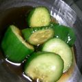おりょ's cooksnap of when they made 衝撃の味！甘辛いきゅうりの漬物.
