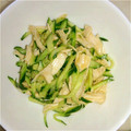 ささな☆'s cooksnap of when they made ♪鶏ささみときゅうりの酢味噌和え♪.