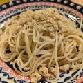 Niji♡'s cooksnap of when they made 鶏ひき肉の和風パスタ.