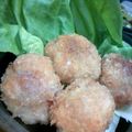 おりょ's cooksnap of when they made ＊豚こまde変わりトンカツ＊.