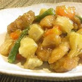 イベ長's cooksnap of when they made 鶏肉と筍の揚げ煮.