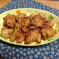みょみょみ's cooksnap of when they made ささみのあげ焼き甘辛煮.