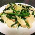 つかぴょんすけ's cooksnap of when they made 【薬膳レシピ】ニラとタケノコの炒め.