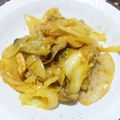 Machalin's cooksnap of when they made 豚キムチのバター炒め〜♡.