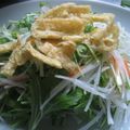舞衣ママ's cooksnap of when they made ハリハリカリカリ大根水菜お揚げサラダ.