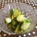 Machalin's cooksnap of when they made 居酒屋さんに負けない　やみつき　きゅうり.